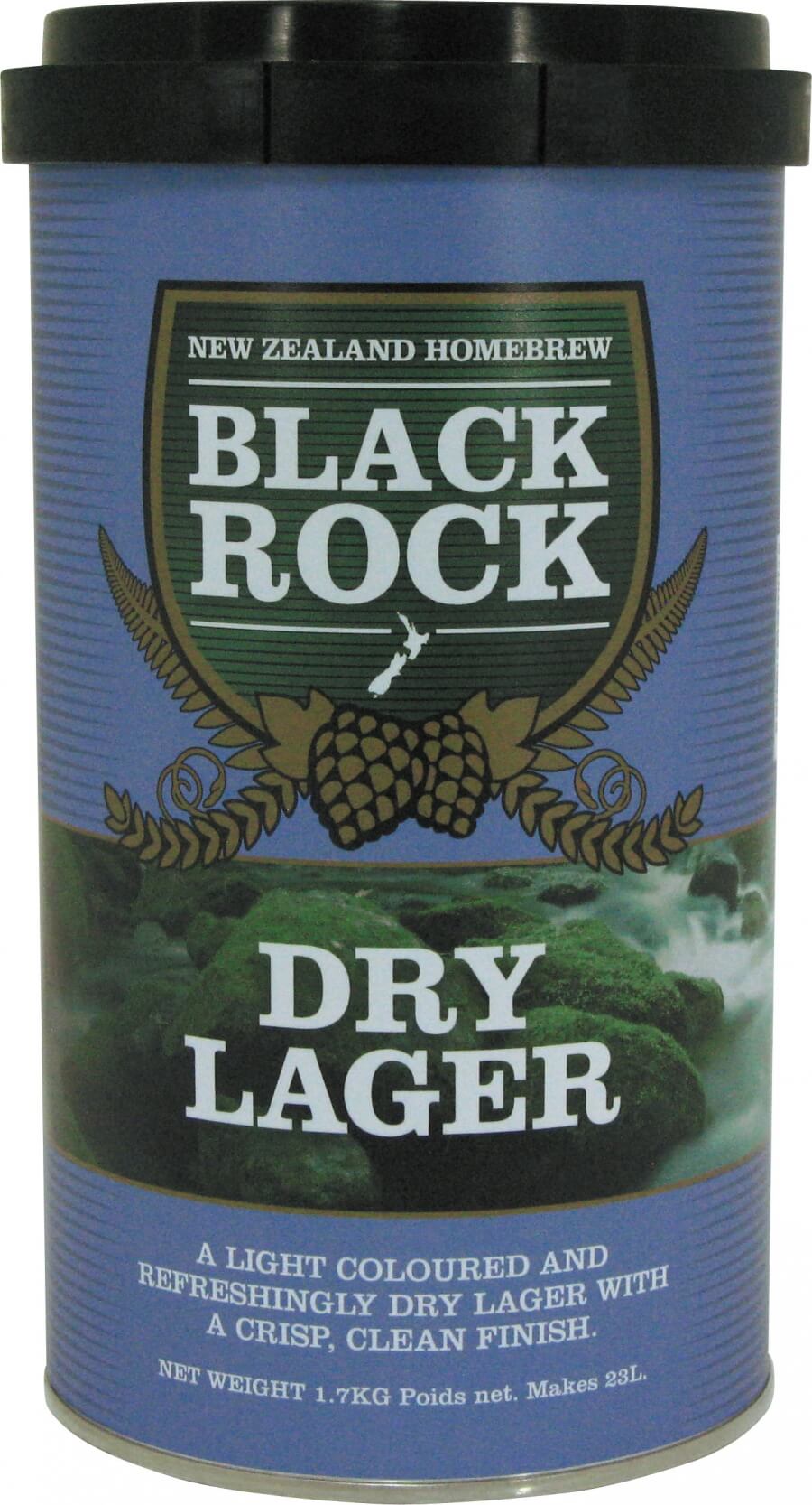 Black Rock Dry Lager Beerkit 1.7kg UBREW4U